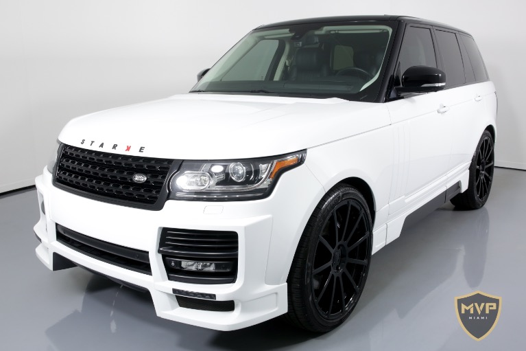 2014 LAND ROVER RANGE ROVER for sale Sold at MVP Miami in Miami FL 33142 4