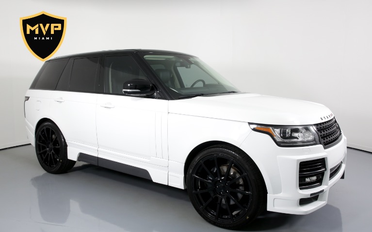 2014 LAND ROVER RANGE ROVER for sale Sold at MVP Miami in Miami FL 33142 1