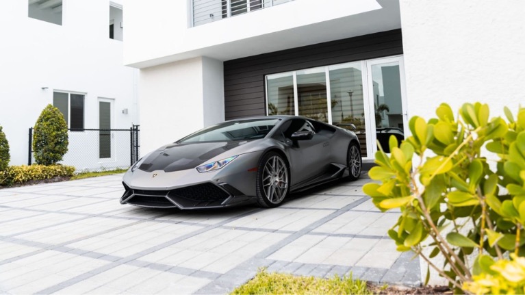 2016 LAMBORGHINI HURACAN 610 for sale Sold at MVP Miami in Miami FL 33142 2