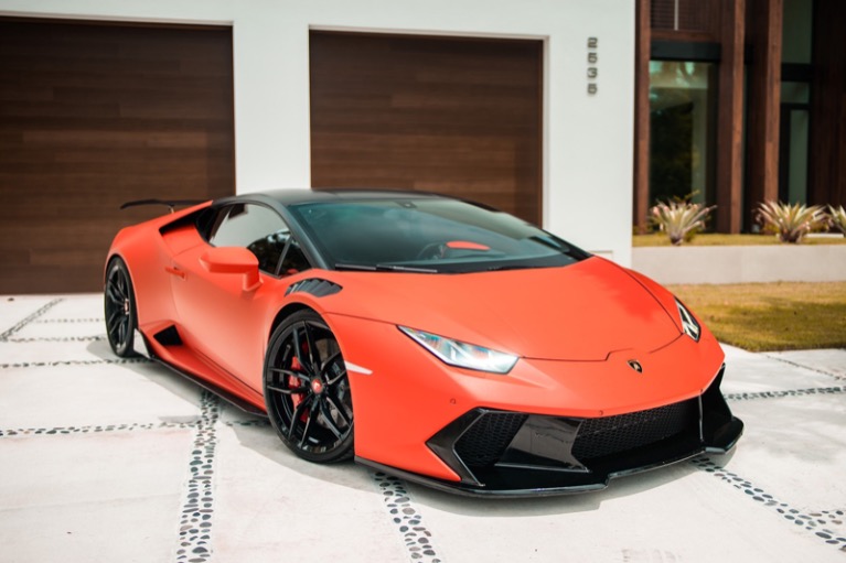 2017 LAMBORGHINI HURACAN for sale Sold at MVP Miami in Miami FL 33142 3