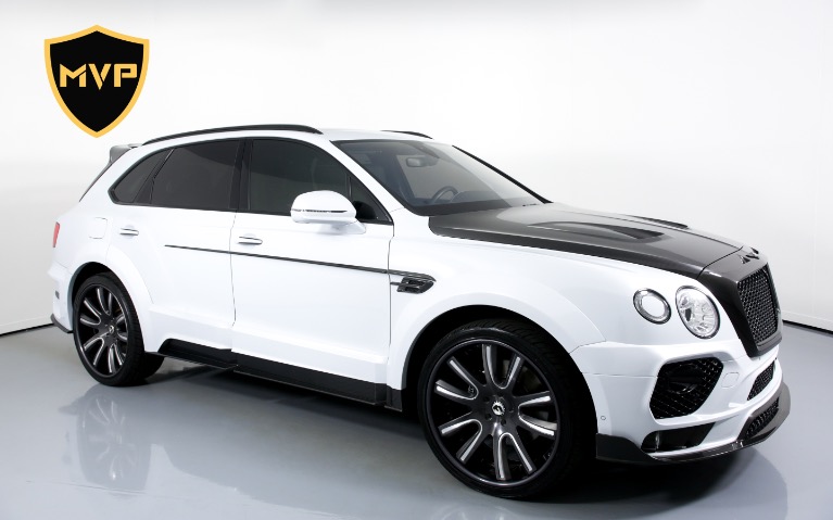 2017 BENTLEY BENTAYGA for sale Sold at MVP Miami in Miami FL 33142 1