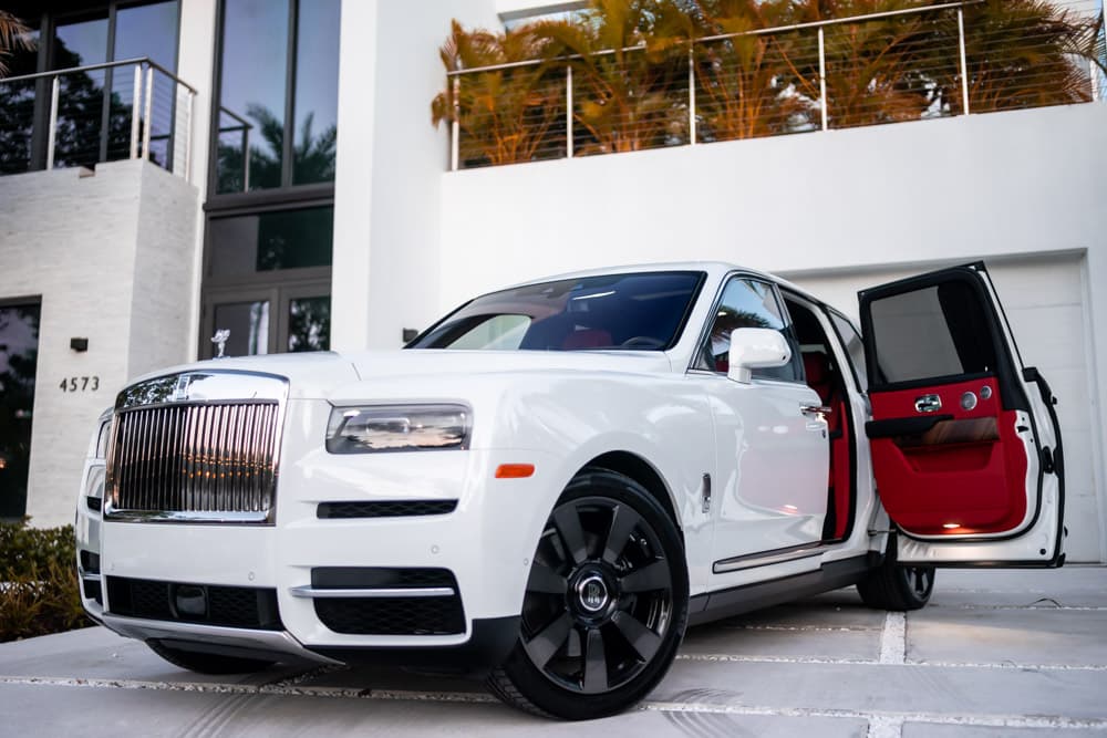 White RollsRoyce Cullinan for sale  JamesEdition